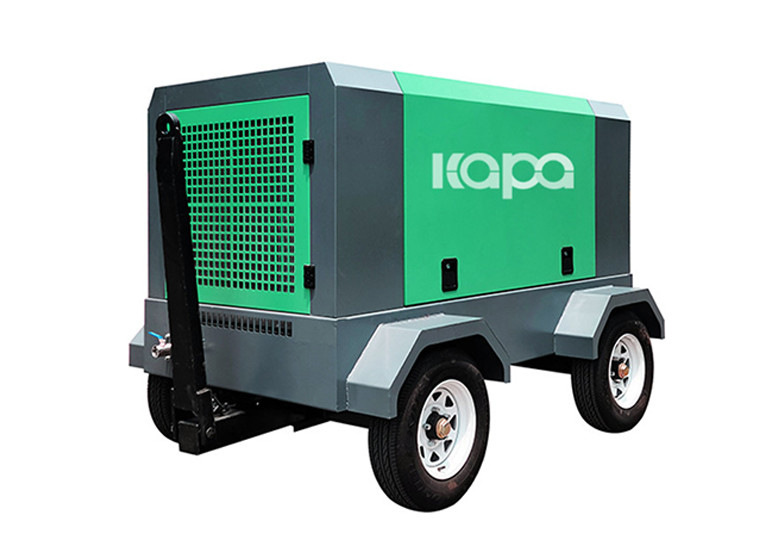 Double Stage 400HP 2.2Mpa Diesel Portable Air Compressor