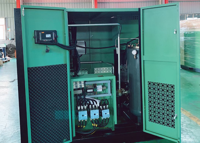 22kw 30Hp 3.39m3/Min Permanent Magnet Variable Frequency Screw  Air Compressor