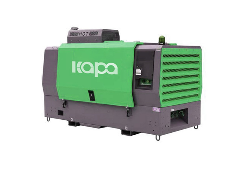 8 Bar 7.5 m3/min diesel stationary Compressor Towable Compressor diesel powered for drilling rigs and mining