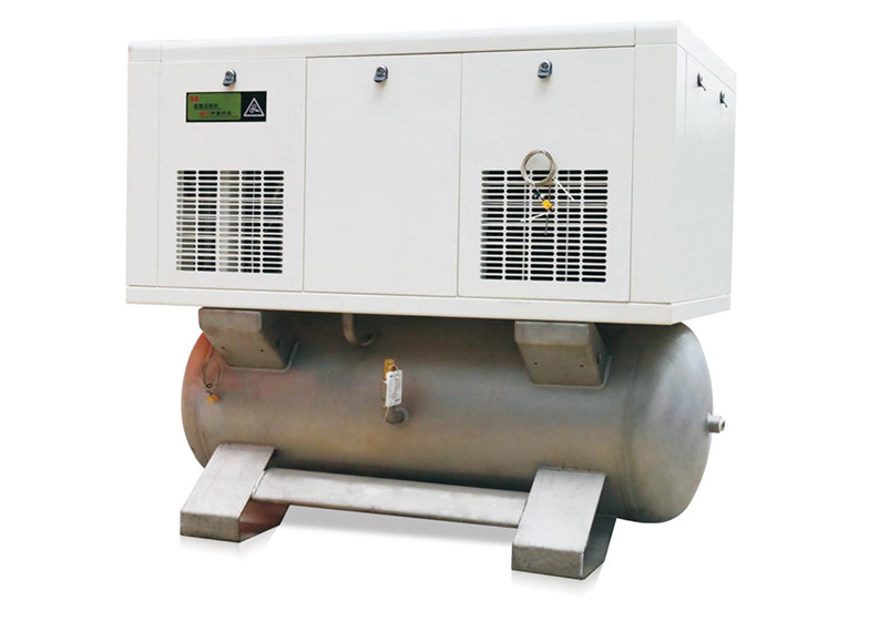 screw air compressor factory 3.7KW 5 HP 8 Bar Integrated Screw air compressor 1500*780*1500